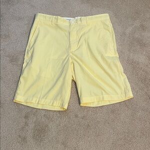 Foot Joy Yellow Casual Shorts